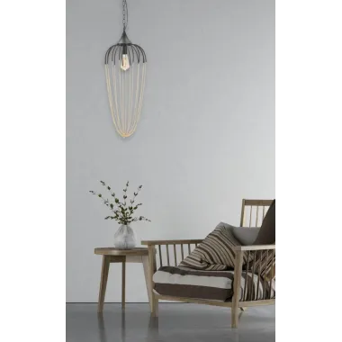 Lampa wisząca ELEGANT Ø 29x72 cm (długość łańcucha 78 cm)